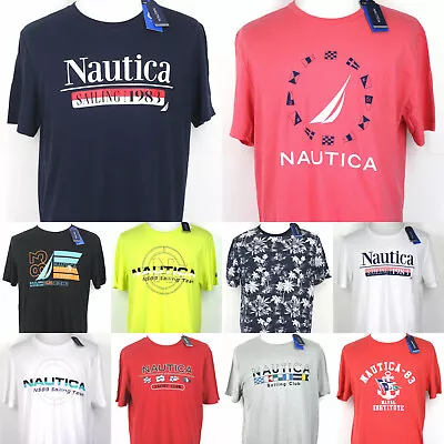 Nautica T-Shirt Graphic On Front Crew Neck Short Sleeve All Size • $12.99