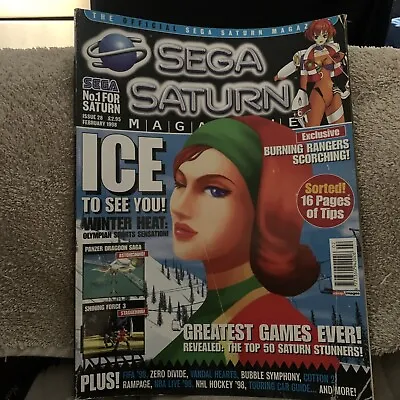 £14.95 • Buy Official Sega Saturn Magazine Issue #28 - February 1998