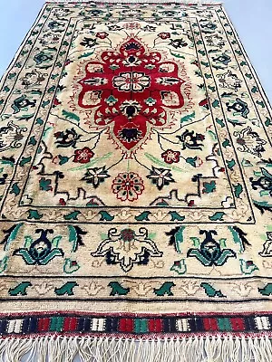 Rug 140 X 84cm Luxury Chobi Afghan Kazak Rug JOHN LEWIS HANDMADE Wool Runner • £99