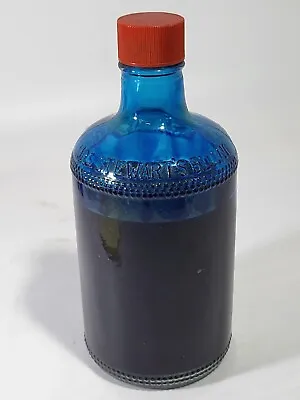 Vintage - Mrs. Stewart's Liquid Bluing - 10 Oz Glass Bottle Near Full- 1963 • $4.95