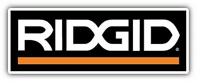 Ridgid Tools Logo Sticker / Vinyl Decal  | 10 Sizes!! With TRACKING! • $29.99