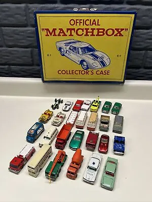 Lot Of 27 Vintage Diecast 1967 Matchbox Lesney 1966 Collector’s Case Lone Star • $129.99