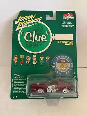 Johnny Lightning - Pop Culture - Clue - Professor Plum - 1978 Ford Mustang Cobra • $24.99