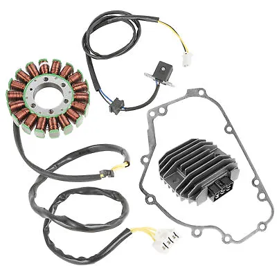 Stator Regulator Rectifier And Gasket Fits Kawasaki Ninja 250R EX250j 2011 2012 • $86.99