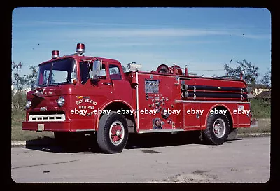 San Benito TX 1976 Ford C Howe Pumper Fire Apparatus Slide • $5