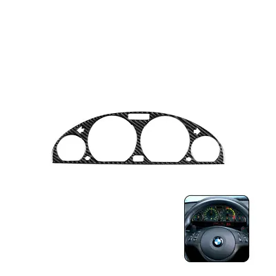 Dashboard Decoration Sticker Cover Trim Fit For BMW 3 E46 1998-2005 Carbon Fiber • $11.12