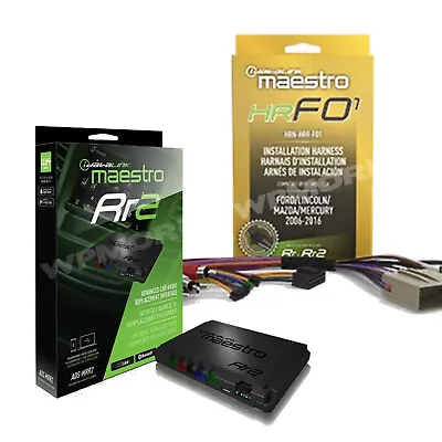 MAESTRO ADS-MRR2 + HRN-HRR-FO1 T-Harness Ford Lincoln Mazda Mercury 2006 To 2016 • $269.98