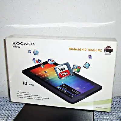 【new】kocaso M1062 1.2ghz 1gb 8gb 10.1  Capacitive Touchscreen Tablet Android 4.0 • $79