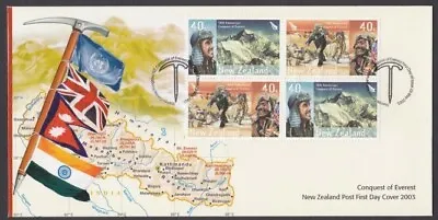 $4 • Buy NEW ZEALAND 2003 50th Anniversary Conquest Of Evererest Commem FDC..........V955