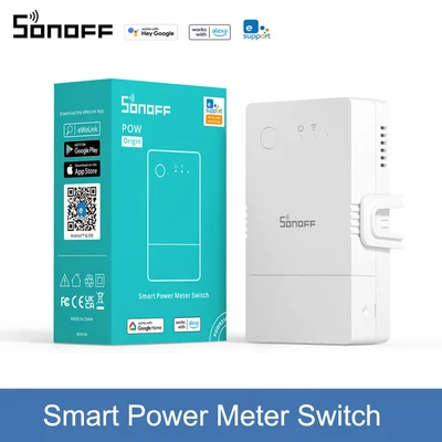 $28.59 • Buy SONOFF POW Origin WiFi Smart Power Meter Switch Module Consommation Mesurement