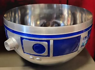 New Disney Parks Star Wars Galaxy's Edge R2-D2 Droid Head 10  Metal Serving Bowl • $104.90