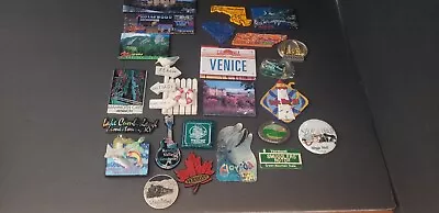 Lot Of 24 Refrigerator Magnets US Destinations Souvenirs • $14.94