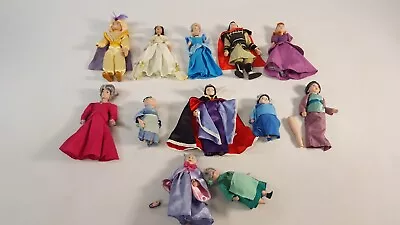 £19.99 • Buy Deagostini Disney Princess And Prince Porcelain Dolls Aladdin Cinderella Bundle