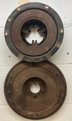 Used OEM Flywheel And Clutch Pressure Plate 1955-1962 MG MGA (112) • $411.64