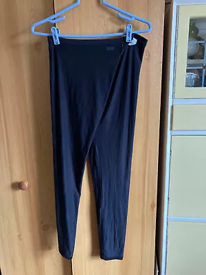 HEATTECH Women's Thermal Leggings Base Layer Size M Medium Blue W28-29  • £7