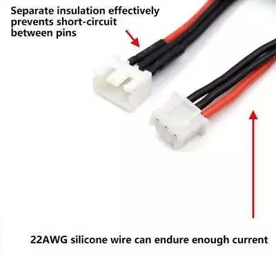 Lipo Battery Balance Lead Extension Cable JST-XH 20cm 2s 3s 4s 5s 6s Lipo UK • £3.40