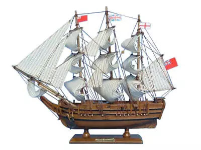 $104.95 • Buy Wooden HMS Bounty Tall Model Ship 15"