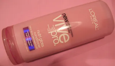 Loreal Paris Vive Pro Nutri Gloss Conditioner REDUCED Pearl Protein~13 Oz FREE H • $19