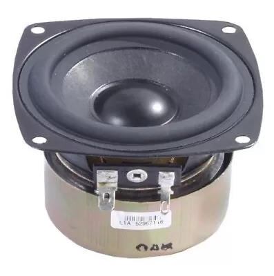 HF/S Mid Woofer Wide Range HiFi Paper Pulp Cone Full Range Rubber Surround 3  • $55.95