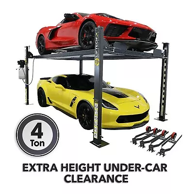 SALES! 4 POST LIFT / VEHICLE CAR RAMP / HOIST PARKING STORAGE FOUR POST  4000kgs • £2450