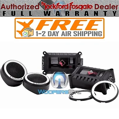 Rockford Fosgate T1t-s Power Dome Tweeters & Crossovers Free 1-2 Day Air Ship • $139.99