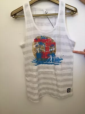 Fabulous SUP CC Design  American Apperel Men’s Vest New With Tags Size SALE !! • £3.50