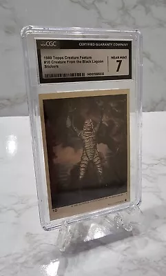 1980 Graded Creature Feature Sticker Card Near Mint Black Lagoon Topps CGC  VTG  • $45