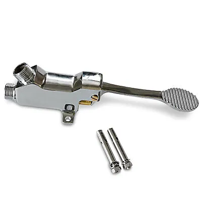 Single Foot Pedal Brass Valve Floor Mount For Basin Tap Cold Water Laboratory • $38.50