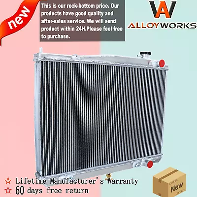 3ROW Radiator For 01-2006 Nissan Navara D22 3.0L 4cyl ZD30 Turbo Diesel AT MT • $229