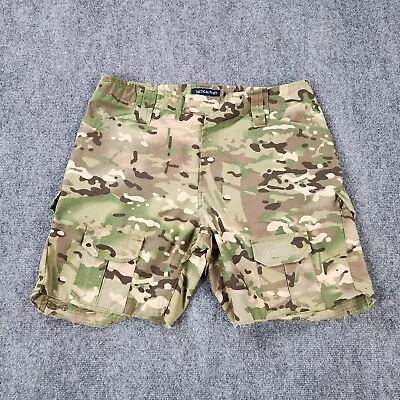 Tactical Pants Shorts Mens 36 Green Camo Camouflage Rip Stop EDC Wear • $16.48