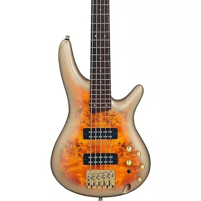 Ibanez SR405EPBDX 5-String Electric Bass Guitar Mars Gold Metallic Burst • $599.99