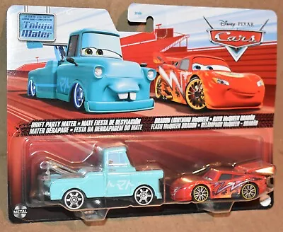 DISNEY PIXAR CARS TOKYO MATER DRIFT PARTY MATER & DRAGON LIGHTNING McQUEEN NEW • $25