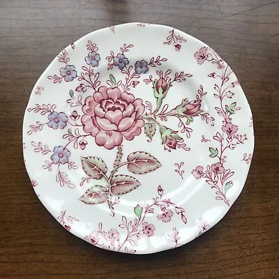 Johnson Bros England Pink Rose Chintz Bread & Butter 6  Plate • $10