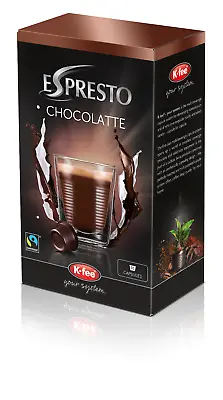 K-fee Espresto Hot Chocolate Coffee Pods - 6 X 16 - 96 Capsules • £29.49