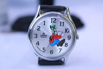 Vintage Seiko By Lorus Backwards Goofy Disney Watch 1980 • $9.99