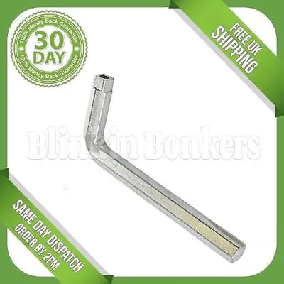 Heavy Duty Radiator Key Hex Hexagon Allen 3/8  & 1/2  Square Bleeding Valve Tool • £3.19