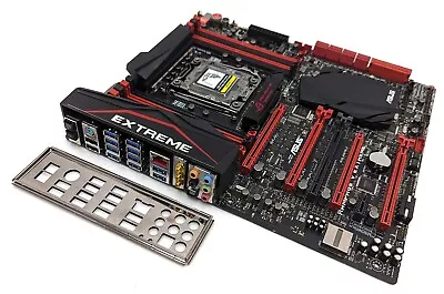 ASUS RAMPAGE V EXTREME/U3.1 Motherboard Intel X99 LGA 2011-V3 DDR4 M.2 - *READ* • $199.99