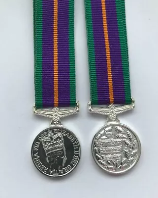 NEW/UNUSED Miniature Accumulated Campaign Service Medal (ACSM) With Ribbon • £4.50