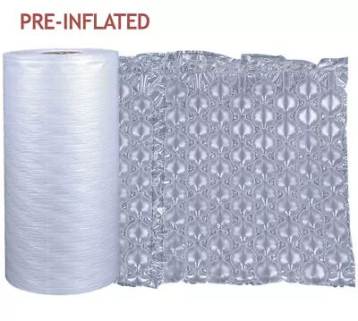 Extra Large Bubble Wrap Air Cushions Roll Packaging Removals Moving Inflated • £9.95