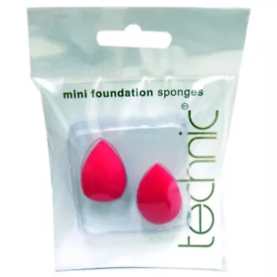 Technic Mini Concealer Beauty Sponge Blender Foundation Sponges 2 PCS • £3.89