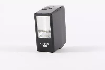 Vintage Canon Canolite ED Shoe Mount Flash For Canon Canonet Cameras • $36