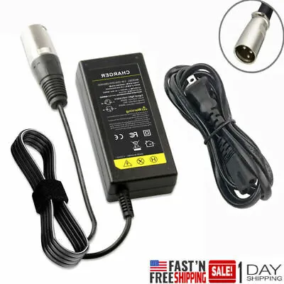 24V 2A Pride Mobility Scooter Battery Charger Wheelchairs Power Chair E-Bikes • $12.39