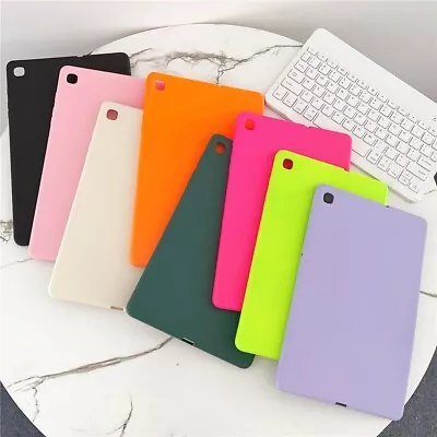 For Samsung Galaxy Tab A7 A8 S6 S7 S8 S9 Tablet Case Liquid Silicone Cover Skin • $17.59