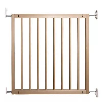 £36.99 • Buy BabyDan No Trip Wooden Baby Child Safety Stair Gate 71.5-78.5cm Beechwood
