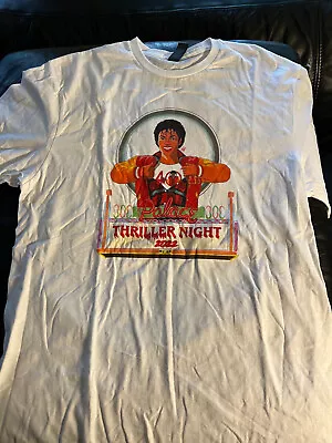 Thriller Night 2022 Dee Dee Jackson Foundation T Shirt White M NM+ Horror Video • $20