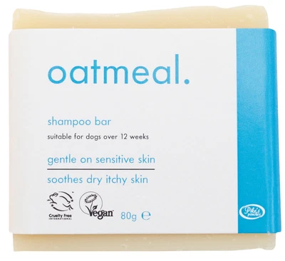 £7.99 • Buy Oatmeal & Lavender Dog Shampoo Bar For Dry Itchy Skin & Sensitive Skin Natural