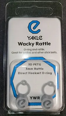 Wacky O-ring Yakle Wacky Rattle For Senkos Worms Stick Baits Made In USA. • $4.99