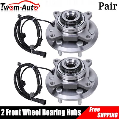 Front Wheel Hub Bearing Assembly Pair 2 For 2011-2014 Ford Expedition F-150 6.2L • $117.95
