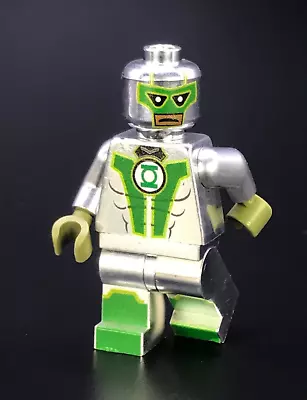 Green Lantern Custom Printed On Chrome Limited Edition Lego Parts DC Supper Hero • $162.50