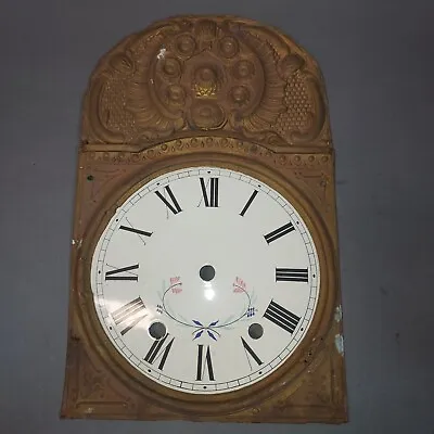 $85 • Buy Antique Morbier Dial With Pressed Brass Surround.    #2
